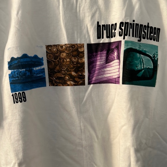 VINTAGE bruce springsteen 1999 t-shirt - Picture 2 of 4